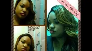 Unboxing & Show/Tell of Outre Lace Front Wig Lydia DR30