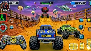 Monster Truck Mega Ramp Impossible Driver - Mega Ramp Monster Truck Racing - Android Gameplay