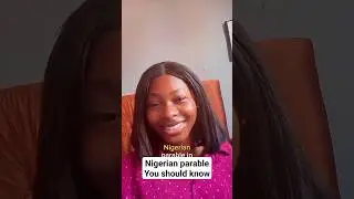 What an old man sees while #parables #pidginenglish #culture #wisesaying #naija #foreigner #howto