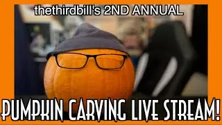 PUMPKIN CARVING LIVE STREAM! (10/26/21)