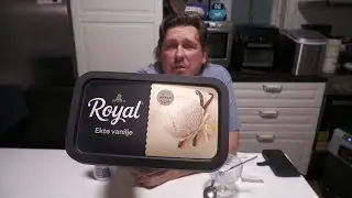 Unboxing,Smakprovning, Mukbang, Diplom-Is Royal Ekte Vanilj köpt på Rema1000 Elgen i Elverum