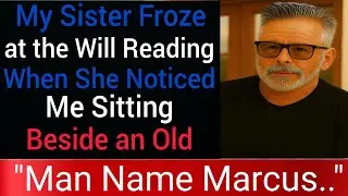 My Sister Froze at the Will Reading When She Noticed Me Sitting Beside an Old Man Named Marcus&hellip;