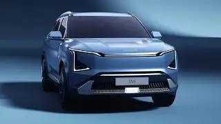 New KIA EV5 (production version) has arrived! First look and details!