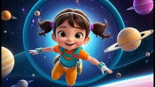 Ten Little Spaceships Flying High | Space Counting Song for Kids | Fun Nursery Rhyme