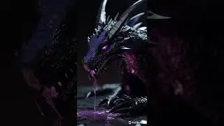 #short Hyper-Realistic Ender Dragon ASMR | Relaxing Fantasy Visuals in 4K