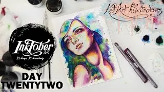 INKTOBER Challenge 2016 - Day Twentytwo: KatArt Illustrations