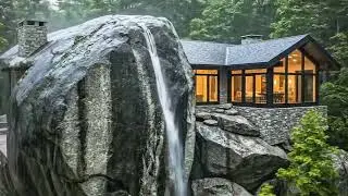 Most Insane House Ever? built Inside A Giant Rock! Luxury Home..1000$...?