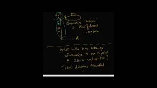 Simple brain teaser on time and distance