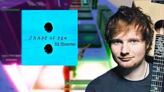 Ed Sheeran - SHAPE OF YOU - FORTNITE Cover with MUSIC BLOCKS (Fortnite Creative)