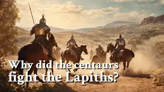 Why did the centaurs fight the Lapiths? Greek Mythology Story