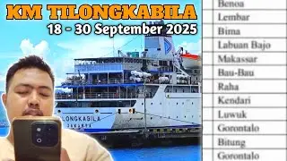 KM TILONGKABILA PELNI SHIP SCHEDULE SEPTEMBER 2025