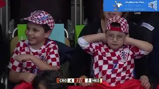 CROATIA X MACEDONIA JOGO DE HANDEBOL ADULTO MASCULINO HANDBALL FULL MACHT MUNDIAL DE HANDEBOL 2019