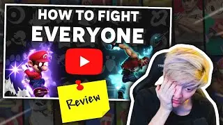 Leffen Reacts to How to Fight Every Character in Smash Ultimate | Review/Critique