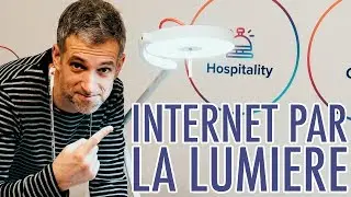 Internet par la Lumi&egrave;re Expliqu&eacute; (avec MyLiFi de Oledcomm)