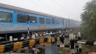 Winter Fog in Village of Gujarat