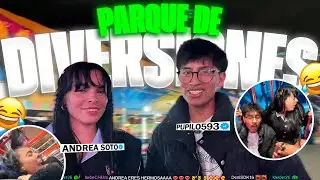 PUPILO Y ANDREA SOTO EN EL PARQUE DE DIVERSIONES *SALE MAL*😂🔥 | PUPILO593
