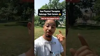 How #physicaltherapists sabotage their career . Full video on tik tok