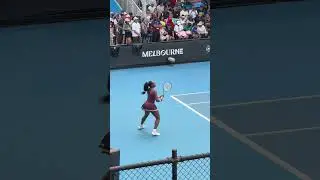 #AlyciaParks game with Alex Eala #ao26 #australianopen2026 #ausopen