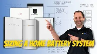 How To Properly Size a Home Solar Battery System