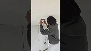 Strong safety + 2 jhumer chain lagai 💯Professional electrical work👌#fanbox #jhumerchain #viralshorts