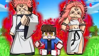 O FILHO do SUKUNA Virou o REI das MALDIÇÕES no JUJUTSU KAISEN Minecraft