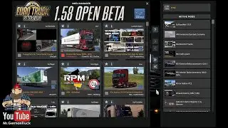 Euro Truck Simulator 2 - Meine aktiven Mods in der 1.58 Open Beta
