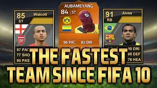 The Fastest Team Ever On Fifa Ultimate Team ( Retro Fifa Squad Builder )