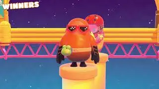 Fall Guys: Blast Ball Final - a heroic battle against explosive odds, plus a blatant cheater!