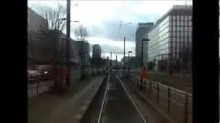 [Speed] Mitfahrt Stra&szlig;enbahn Berlin Linie M6 S Hackescher Markt - Riesaer Stra&szlig;e
