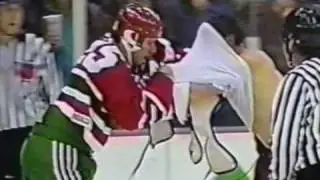 Troy Crowder vs Bob Probert Round 2 Jan 28, 1991
