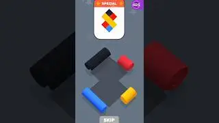 Color roll 3D - Special Level 😱|#shorts #gameplay #shortvideo #gaming
