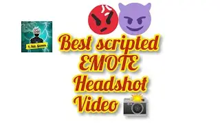 #shortsBest scripted EMOTE 👑 headshot video#short#freefire#tiktok#chottudada