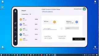 C# - Cryptocurrency Converter Design Demo