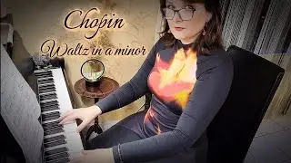 Chopin Waltz in A Minor ✨️ A Whisper of Romanticism