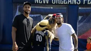 Recap: Jeremiah Robinson-Earl hosts community festival | New Orleans Pelicans