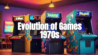Evolution of Arcade Games 1970s