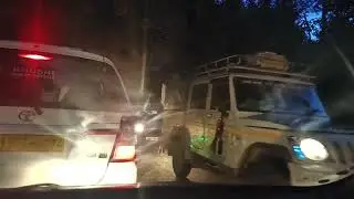 Landslide in Kempty fall road Mussorie..on 26th July 2023