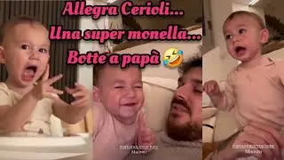 Allegra Cerioli una super MONELLA 🤣 BOTTE AL PAPÀ 🤣❤️ #uominiedonne