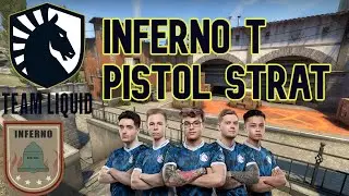 Team Liquid Inferno A Bombsite T Pistol Strat vs ENCE (CS:GO Strategy Breakdown)