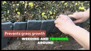 Transform Your Garden Borders Instantly with Plastic Stone Edging 🌿
