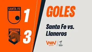 Santa Fe vs. Llaneros (goles) | Liga BetPlay Dimayor 2025-2 | Fecha 15