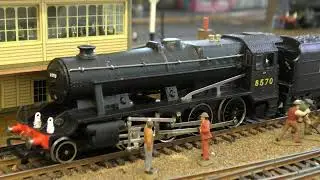 Wrenn 8F in maroon livery.