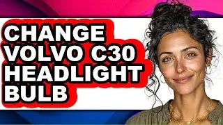 How To Change Volvo C30 Headlight Bulb (Only Way)