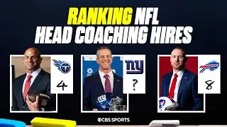 Ranking the Top 10 NFL Head Coaching Hires 👀