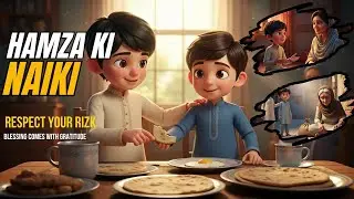 Rizq Ka Ehtram | Hamza Ki Dil Chhoo Lenay Wali Islamic Story | Barakat Aur Shukar Ka Paigham