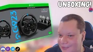 UNBOXING VOLANTE Logitech GG923  #unboxing #logistics