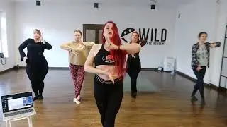 Tribal Fusion workshop with Ethel in Krakow. 12.03.2022