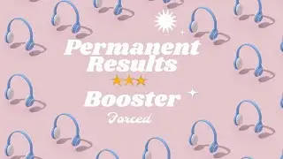 𝒫𝑒𝓇𝓂𝒶𝓃𝑒𝓃𝓉 𝑅𝑒𝓈𝓊𝓁𝓉𝓈 + 𝐵𝑜𝑜𝓈𝓉𝑒𝓇 (𝐹𝒪𝑅𝒞𝐸𝒟)