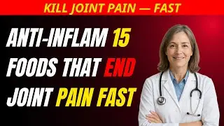 15 ANTI INFLAMMATORY Foods That Kill Joint Pain FAST! Science Backed