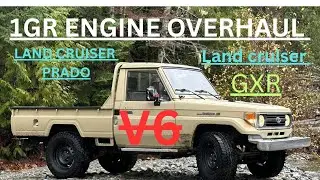 Toyota Land Cruiser Engine Overhaul💯 Toyota 1GR Engine Rebuilding#engine #automobile #mechanic#car